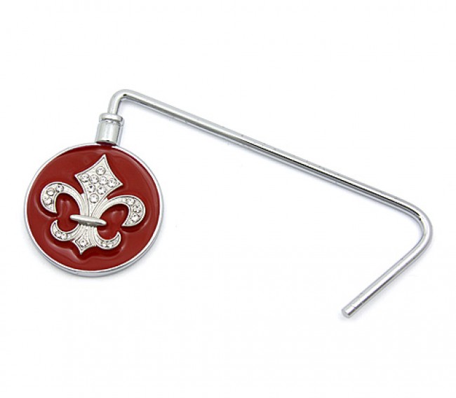 Bag Hanger - Fleur de Lis - Red - BH-GB480R